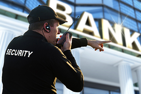 Armed Security Guard Bank