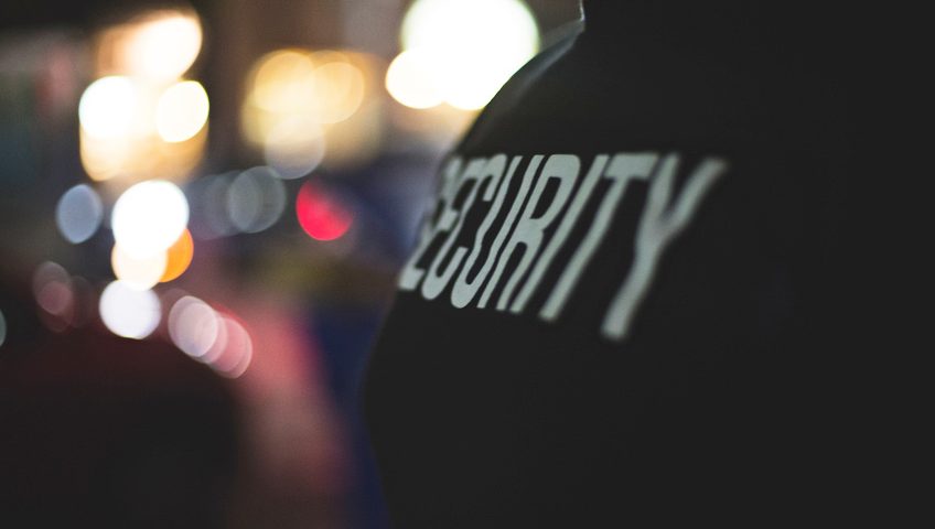 outsourced security guard