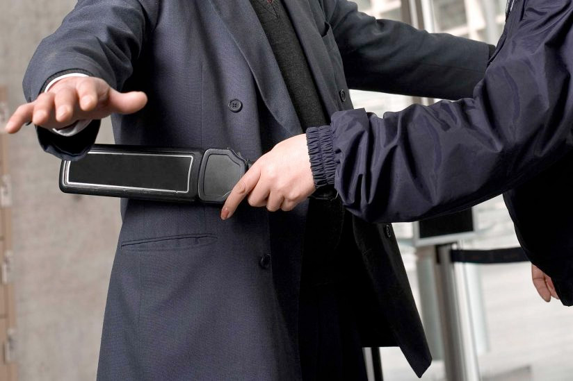 security metal detector